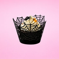 Spider Wed Cake Wrapers - Cake Decorating Tools - Pack Of 12 Wraps.