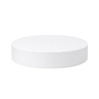 Round Foam 18 X 3 High Styrofoam Polystyrene Cake Dummy