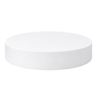 Round Foam 22 X 3 High Styrofoam Polystyrene Cake Dummy