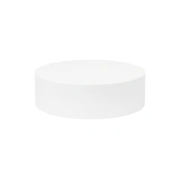 Round Foam 12 X 5 High Styrofoam Polystyrene Cake Dummy