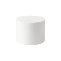 ROUND FOAM 10 x 6 High Styrofoam Polystyrene Cake Dummy: Single