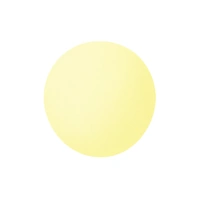 10 Inch 5mm round pastel yellow matte masonite cake board Iconic Cake Art