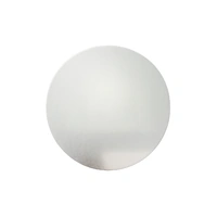9 Inch Silver Round Masonite Cake Board