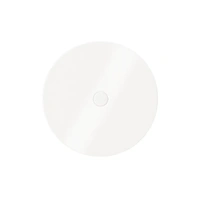 8 Inch 10 pack White Gloss Round Cardboard Cake Board Circle 3mm with 17mm hole Iconic Cake Art