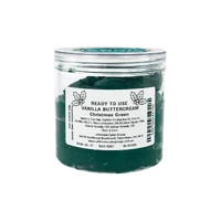 **500g Christmas Green Ready to use Vanilla Buttercream Iconic Cake Art
