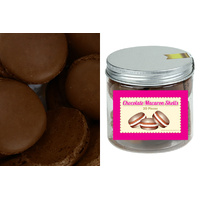 CHOCOLATE COLOURED MACARON SHELLS - 20pce