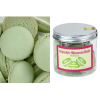 PISTACHIO GREEN COLOURED MACARON SHELLS - 20pce