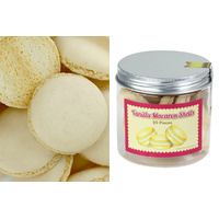 VANILLA COLOURED MACARON SHELLS - 20pce