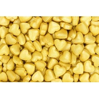 1kg Gold Sweet Hearts Sprinkles