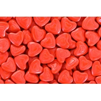 1kg Red Double Hearts Sprinkles