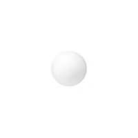 Foam Ball 17.5cm - Single Styrofoam Polystyrene Dummy