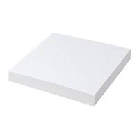 Square Foam 12 -  1-1/2 High Styrofoam Polystyrene Cake Dummy