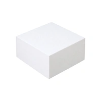 Square Foam 9 -  4 High Styrofoam Polystyrene Cake Dummy