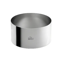 6 Inch X 3 Inch - Pastry Baking Round Stainless Steel Cake Ring
