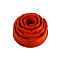 Big Rose Shaped Silicone Baking Mould - T-251