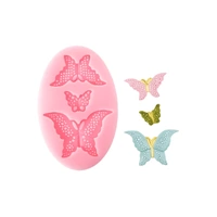 Dotted Butterfly Three Sizes Silicone Mould