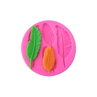 4 Type Feathers - Silicone Mould Gumpaste Modelling Tools