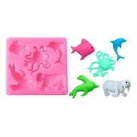Sea Creatures Silicone Mould