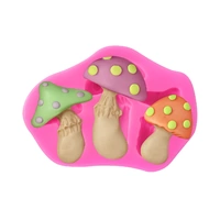 Mushrooms 3 Sizes Silicone Mould / Mold