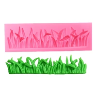 Grass Border- Brushwood Fondantgumpaste Silicone Mould / Mold