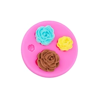 Rose 4 Sizes Silicone Mould