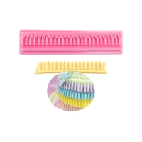 Ruffle Border Mold - Silicone Mould