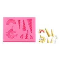 Unicorn Mold - Mini Features - Silicone Mold