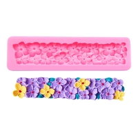 Flower Border Mold - Silicone Mould - Hydrangea