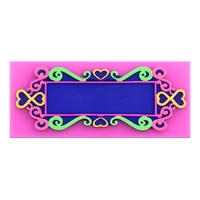 Rectangle Heart Plaque Mold