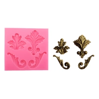 4 Fleur De Lis Silicone Mould - Fondant Mold