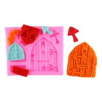 Castle Door / Window / Wood Designs - Silicone Mould - 7 Types