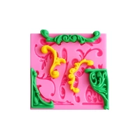 Border Designs 103*101*10mm Silicone Mould
