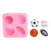 Assorted Balls Silicone Mould - Sport Ball Mold