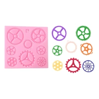 Gears Mold - Silicone Mould - Steampunk