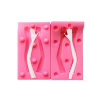 People Arms Silicone Mould 62mm