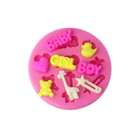Boy,Girl,Baby - Silicone Mould