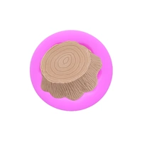 Tree Stump 5cm - Sugarcraft Pink Silicone Mould
