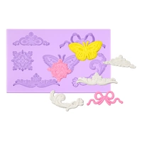 Lacey Butterfly Silicone  Fondant Gumpaste Mould