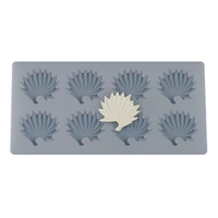 Fondant & Chocolate Shard - Leaf Chip Mould -Lk004077