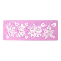Christmas Items Mhc003 Lace Silicone Mat