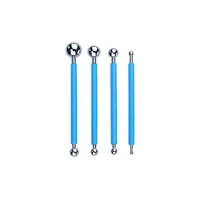 4 Pcs Stainless Steel Balling Tool -  Flower Ball Tools
