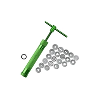 Metal Clay Extruder Set - Paste Gun With 20 Discs