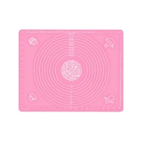 Silicone Rolling Mat - 50cm X 40cm - Pink Colour
