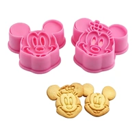 Mickey Mouse And Minnie Mouse Cookie Cutter Set