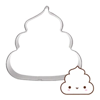 Poop Shape 2.5 Inch Cookie Cutter - Biscuit / Fondant / Gumpaste Cutters