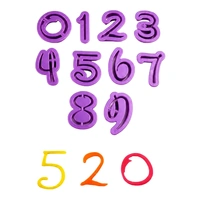 Disney Numbers Cookie / Fondant / Gumpaste Cutter Set