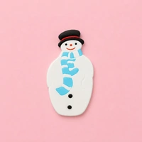 Snow Man 2Piece Plunger Cutter Set - Fondant Gumpaste Tools - Christmas