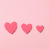 Heart Shape Plunger Cutter Set Of 3