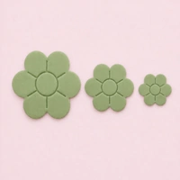6 Petal Lace Flower 3Piece Plunger Cutter Set - Fondant Gumpaste Tools