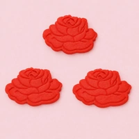 Rose 2D Flower 3Piece Plunger Cutter Set - Fondant Gumpaste Tools